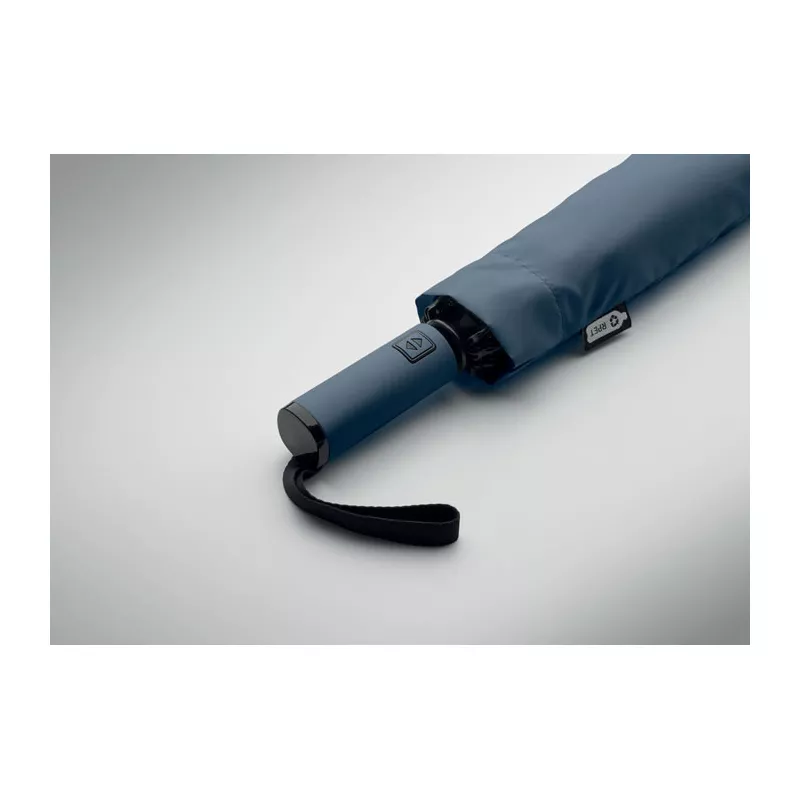 Parasol odwrotny składany 23" z RPET AGUMBE - Niebieski (MO2925-04)