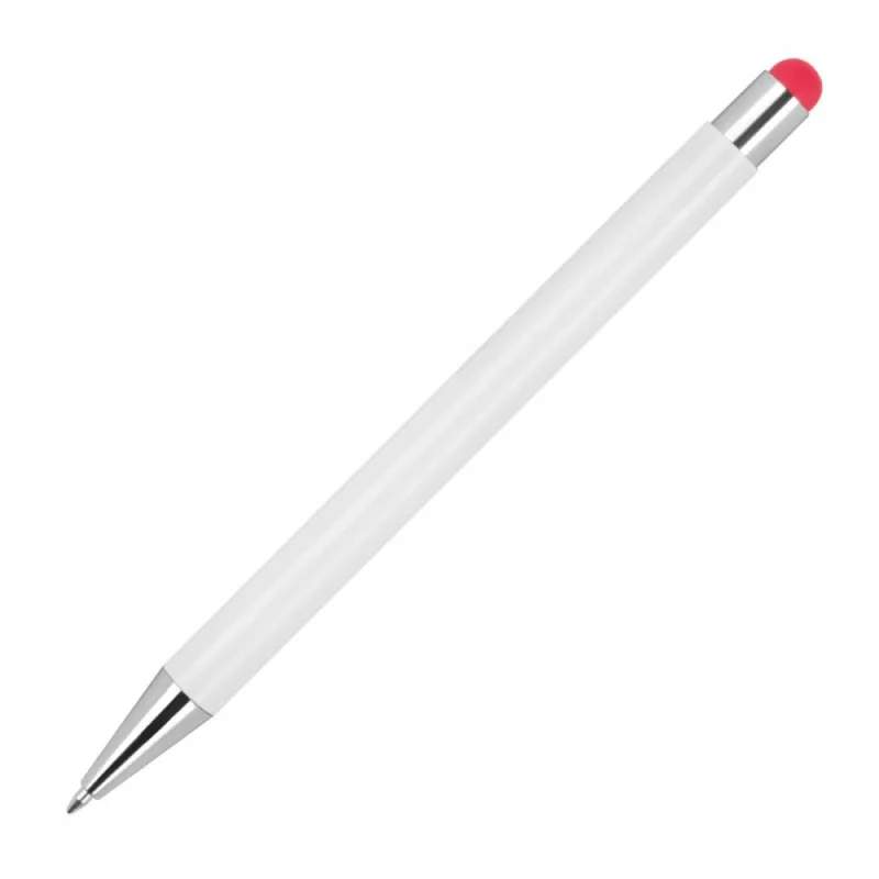 Długopis aluminiowy touch pen soft touch JEAN - czerwony (1323805)