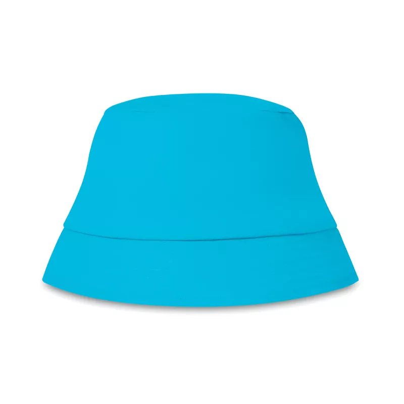 Kapelusz bucket bawełniany 160 g/m² BILGOLA - Turkusowy (KC1350-12)