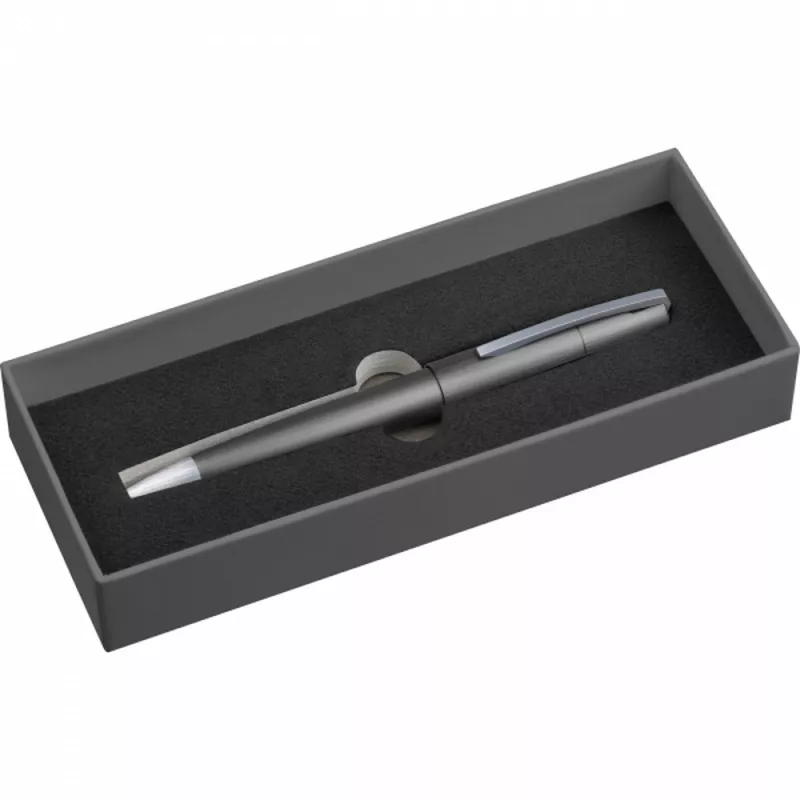 Długopis metalowy Ferraghini PATRIZIO - ciemnoszary (F26377)