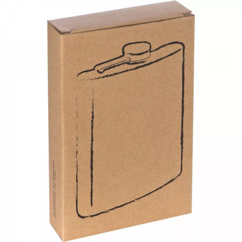 Piersiówka 237 ml BELLA - szary (6570307)