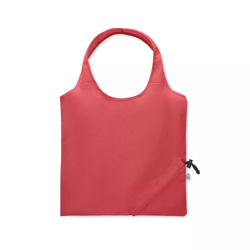 Torba składana z recyklingu 140 g/m² CARRIE COLOUR - Czerwony (MO2487-05)