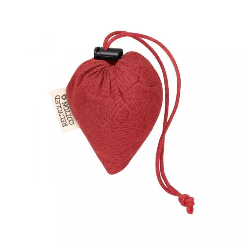 Torba bawełniana z recyklingu 118 g/m2 Modena - czerwony (526205)