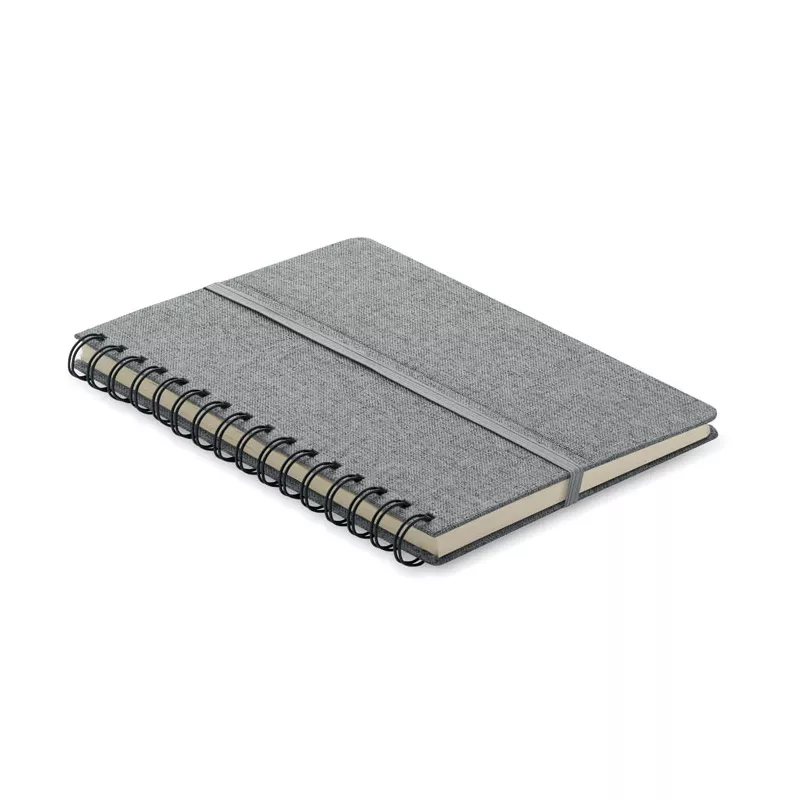 Notes A5 z podstawką 80 kartek w linię STRATA - Szary (MO2522-07)