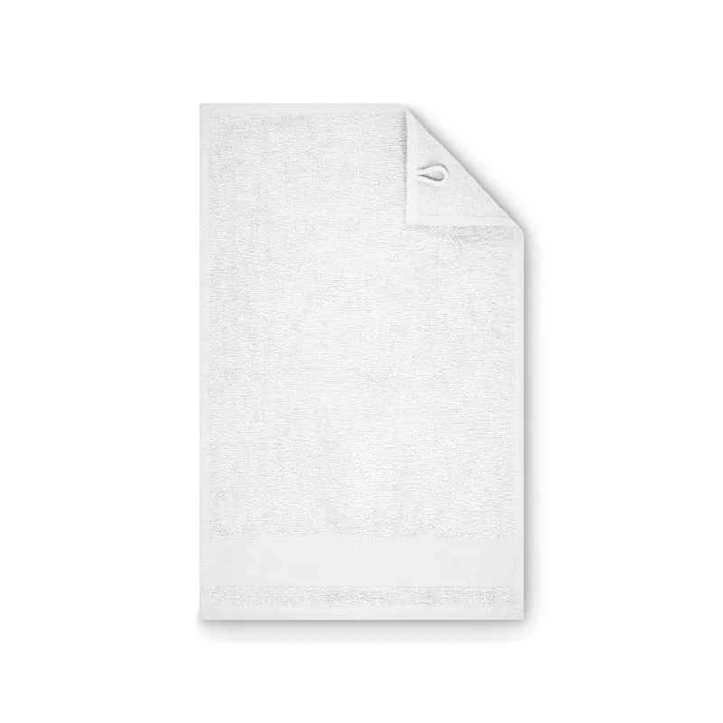 Ręcznik bawełniany 380 g/m² 30x50 cm ISLAND 30 - Bialy (MO2764-06)