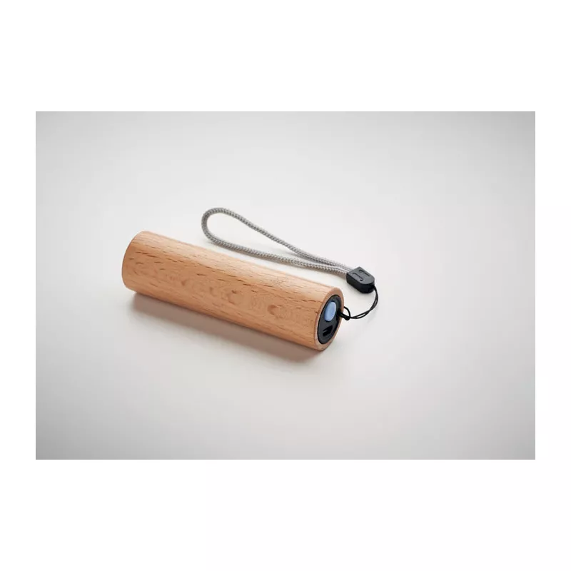 Latarka akumulatorowa z drewna bukowego 5W LITE - Drewna (MO2137-40)