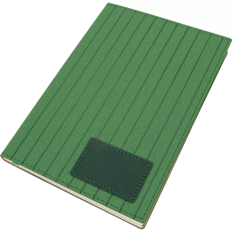 Notatnik A5 w linie z trzciny cukrowej STANLEY - zielony (2498009)