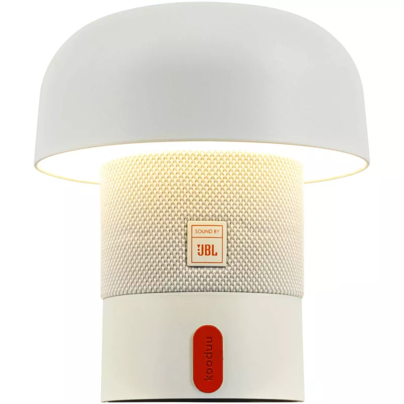 Kooduu Sensa Play Mini przenośny głośnik JBL i lampa - Biały (12445101)