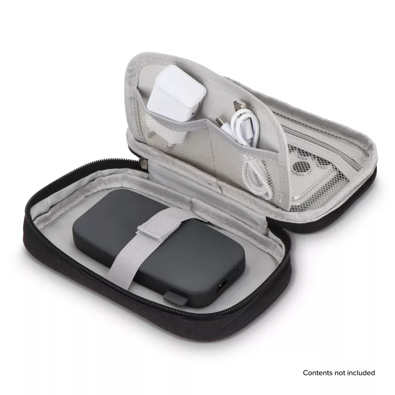 Torba organizacyjna rPET 300D Kora - czarny (LT95395-N0002)