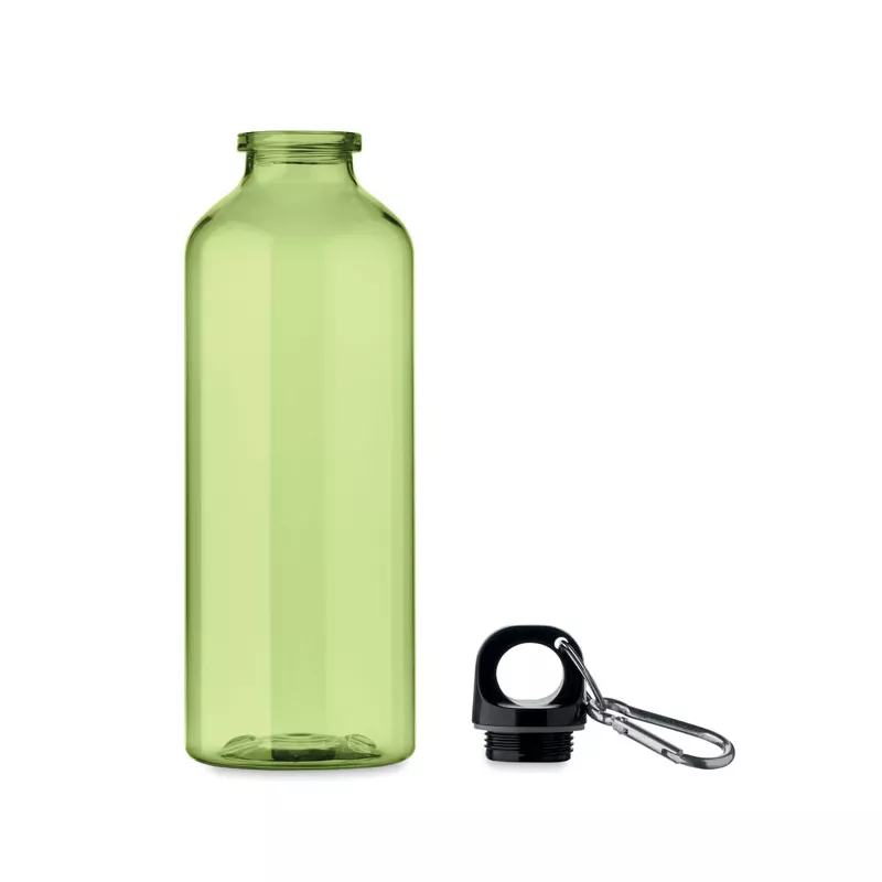 Butelka z RPET z karabińczykiem 500 ml MOSS RE500 - Przezroczysty Limonka (MO2803-51)
