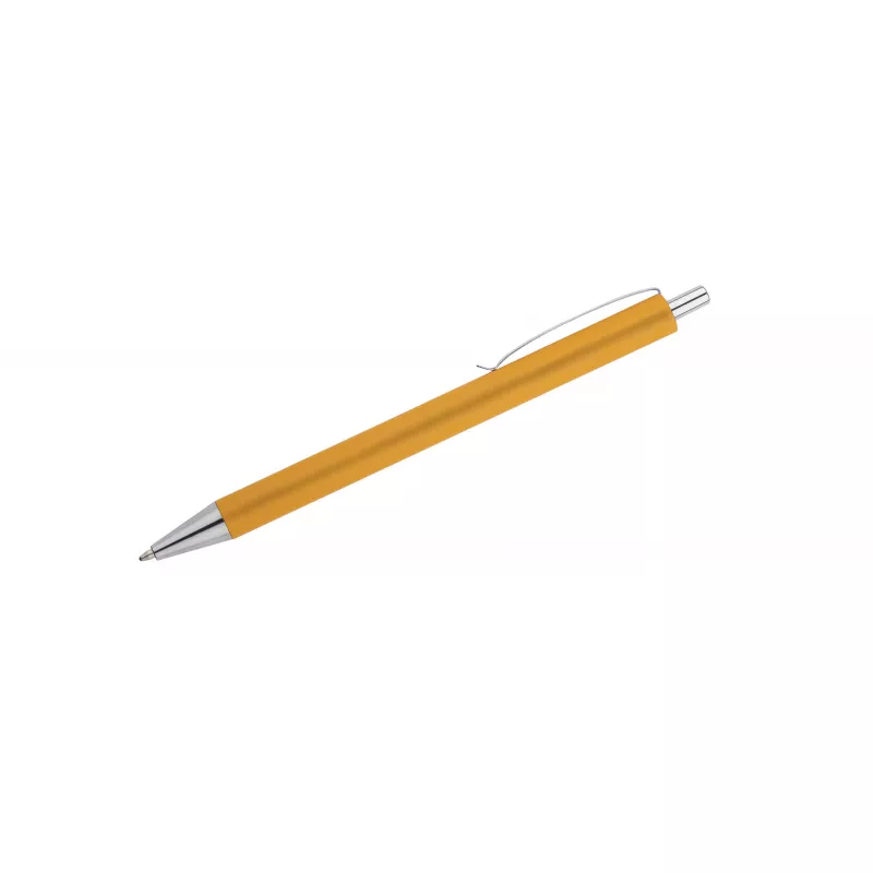 Długopis reklamowy metalowy NOVI - żółty (19694-12)