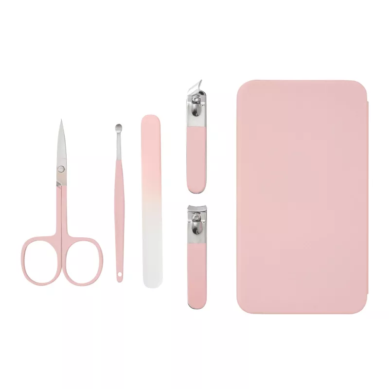 Zestaw do manicure - różowy (56-0499024)