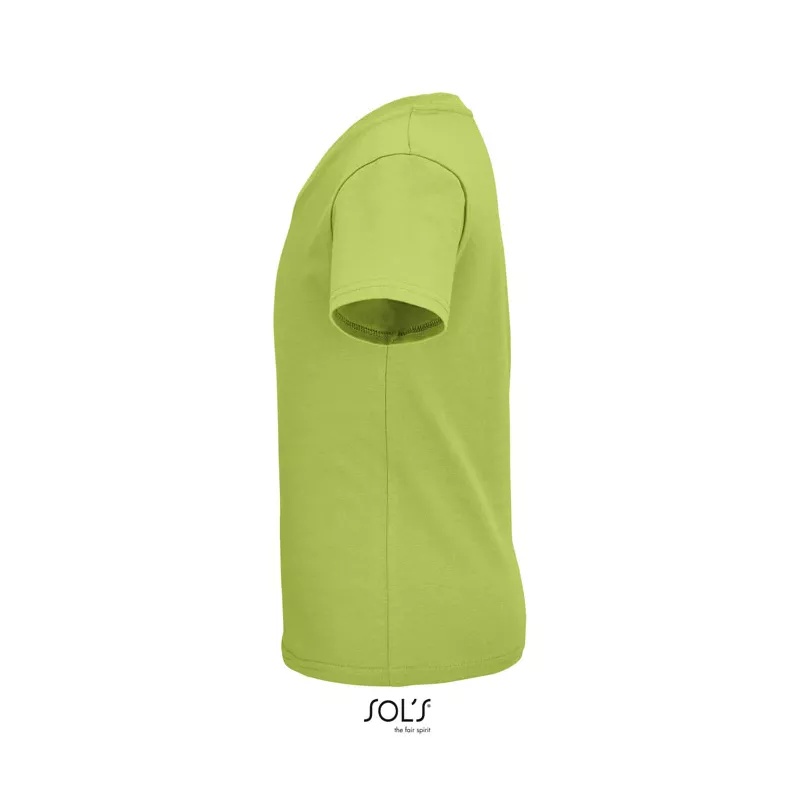 Koszulka dziecięca organiczna Sol's PIONEER KIDS - Apple Green (S03578-AG)