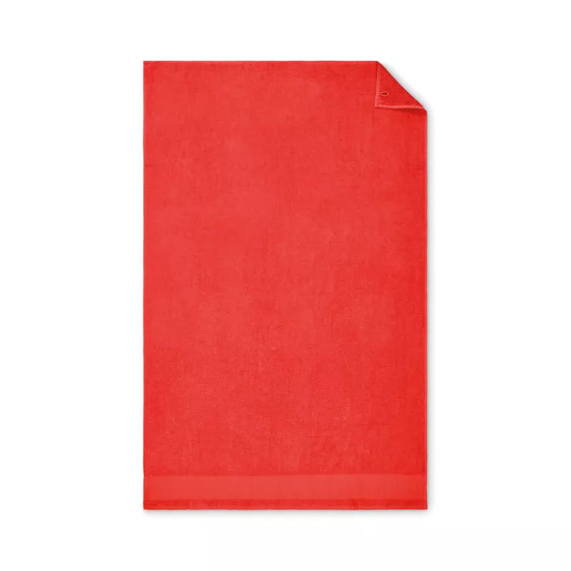 Ręcznik kąpielowy 380 g/m² 100x150 cm ISLAND 100 - Czerwony (MO2767-05)