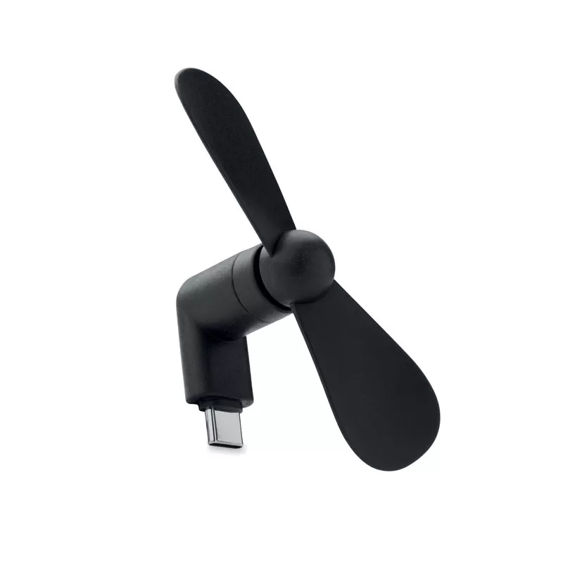 Wentylator do smartfona USB-C PHAN - Czarny (MO2282-03)
