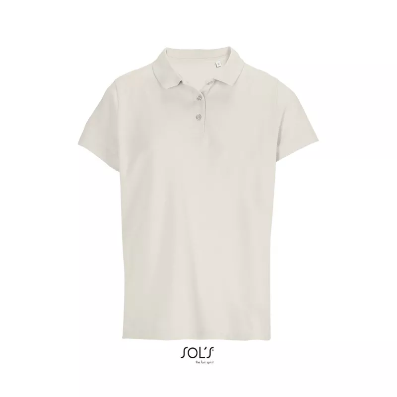 Koszulka polo damska Sol's PULSE WOMEN - Off-White (S04501-WW)