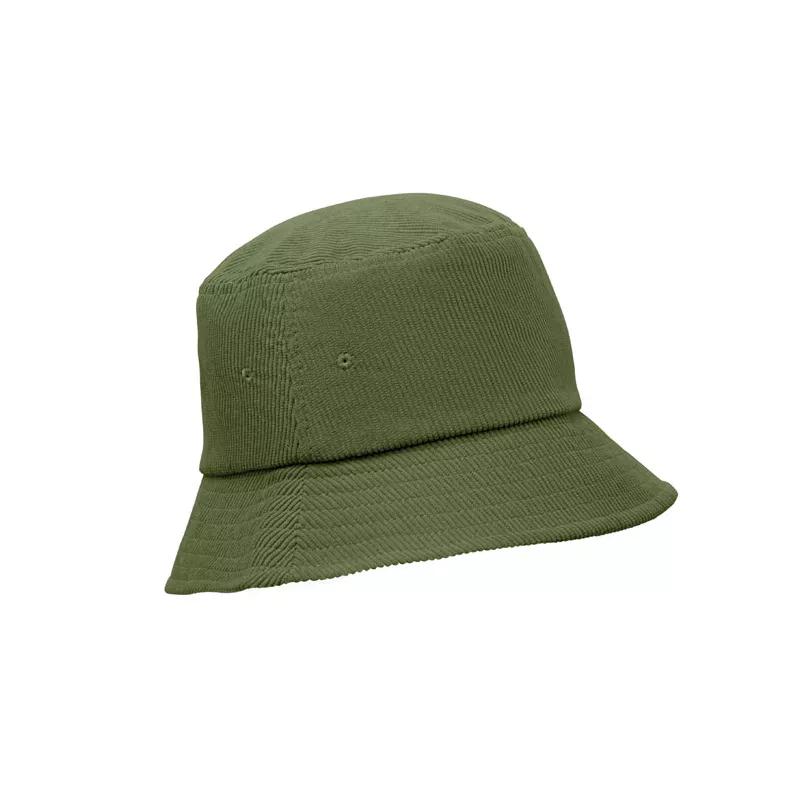 Kapelusz bucket sztruksowy 220 g/m² SCOOP - Zieleń Wojskowa (MO2869-49)