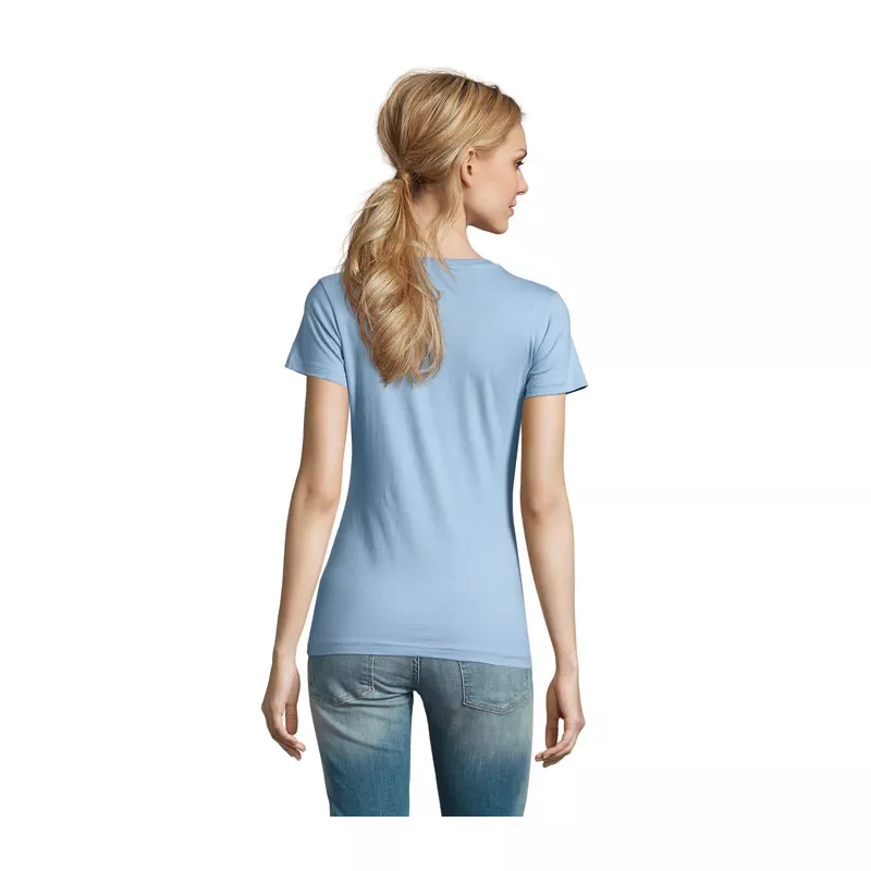Koszulka damska 190 g/m² Sol's IMPERIAL WOMEN - Blekitny (S11502-SK)