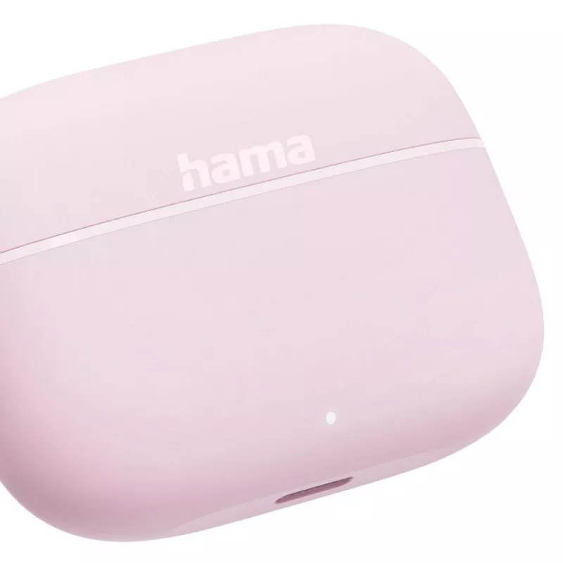 Bezprzewodowe słuchawki douszne Hama Freedom Buddy II - różowy (VH012-21)