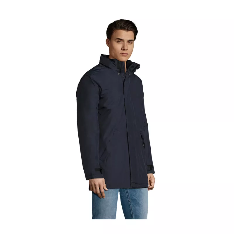 Kurtka unisex ocieplana z kapturem Sol's ROBYN - French Navy (S02109-FN)