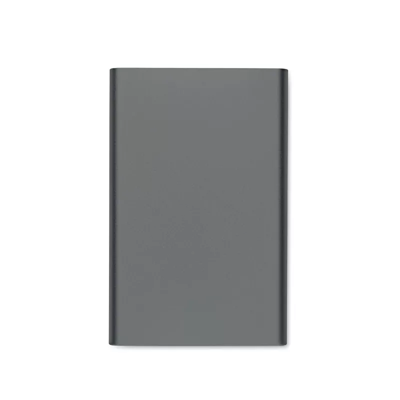 Powerbank magnetyczny 5000 mAh 15W z aluminium PAWTT - Tytanowy (MO2442-18)