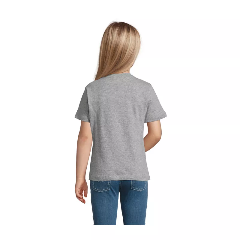 Koszulka dziecięca 150 g/m² Sol's REGENT KIDS - Szary Melanż (S11970-GM)