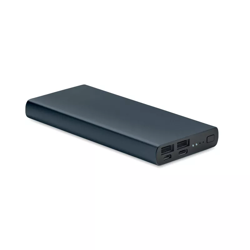 Powerbank 10 000 mAh aluminiowy POWERFLAT 10C - Francuski Granat (MO6770-85)