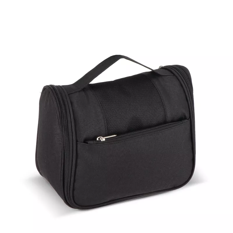 Torba podróżna na kosmetyki rPET 300D Kora - czarny (LT95396-N0002)