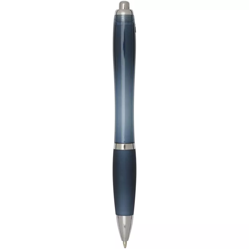 Nash długopis kulkowy z tworzyw sztucznych pochodzących z recyklingu z certyfikatem RCS, z kolorowym korpusem i uchwytem (cza - Hale Blue (10645455)