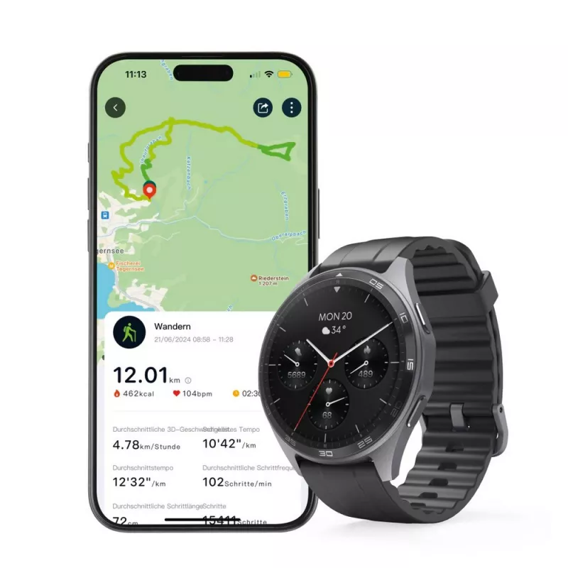 Monitor Aktywności Hama Smartwatch 7010 - czarny (VH033-03)