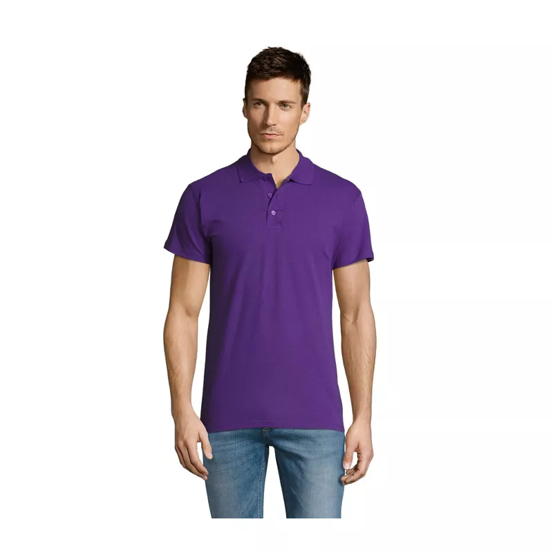 Koszulka polo męska piqué 170 g/m² Sol's SUMMER II - Dark Purple (S11342-DA)