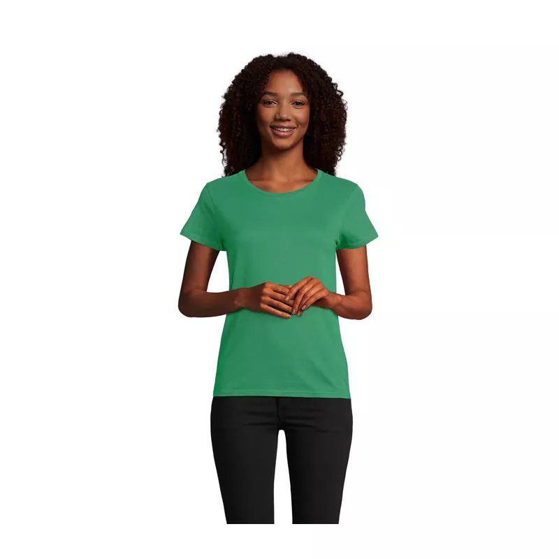 Koszulka organiczna 175 g/m² Sol's PIONEER WOMEN - Zielony (S03579-KG)