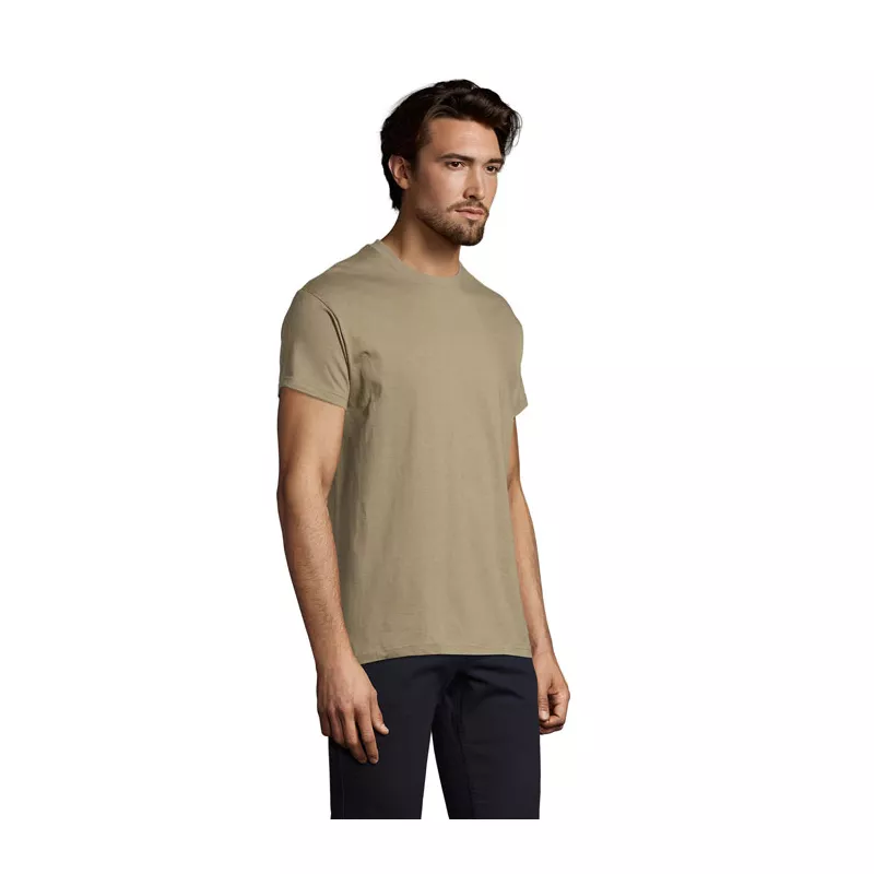 Koszulka męska bawełniana 190 g/m² Sol's IMPERIAL - Khaki (S11500-KH)