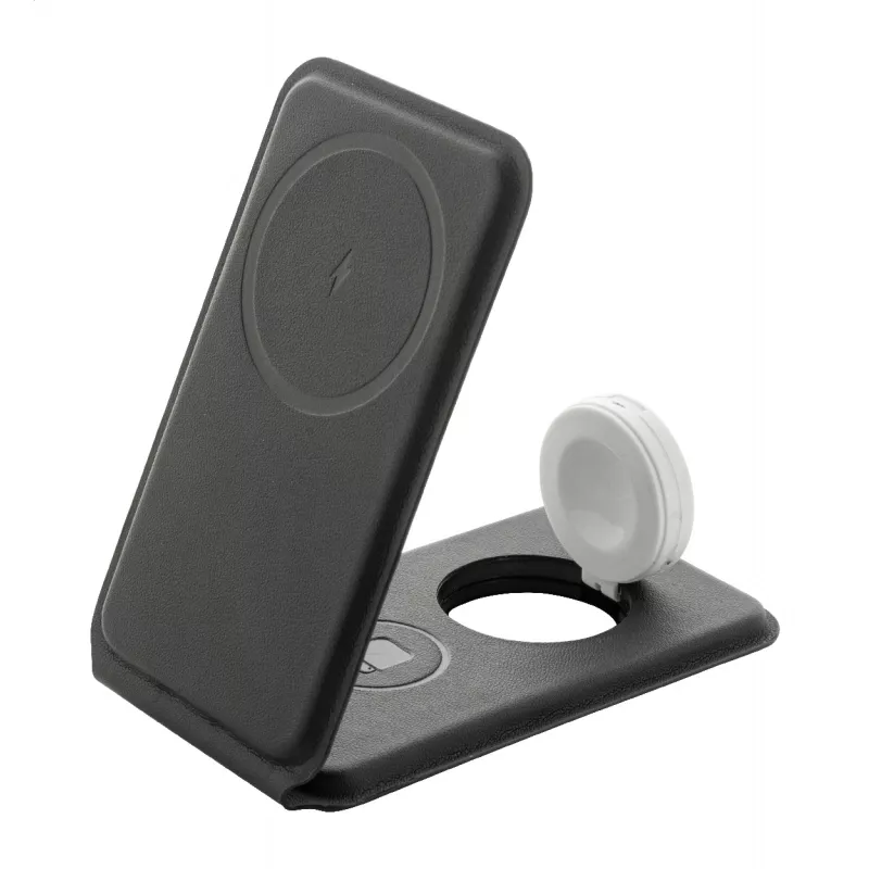 LuxCharge Stand Uchwyt na telefon RPU, ładowarka indukcyjna - czarny (AP864120-10)