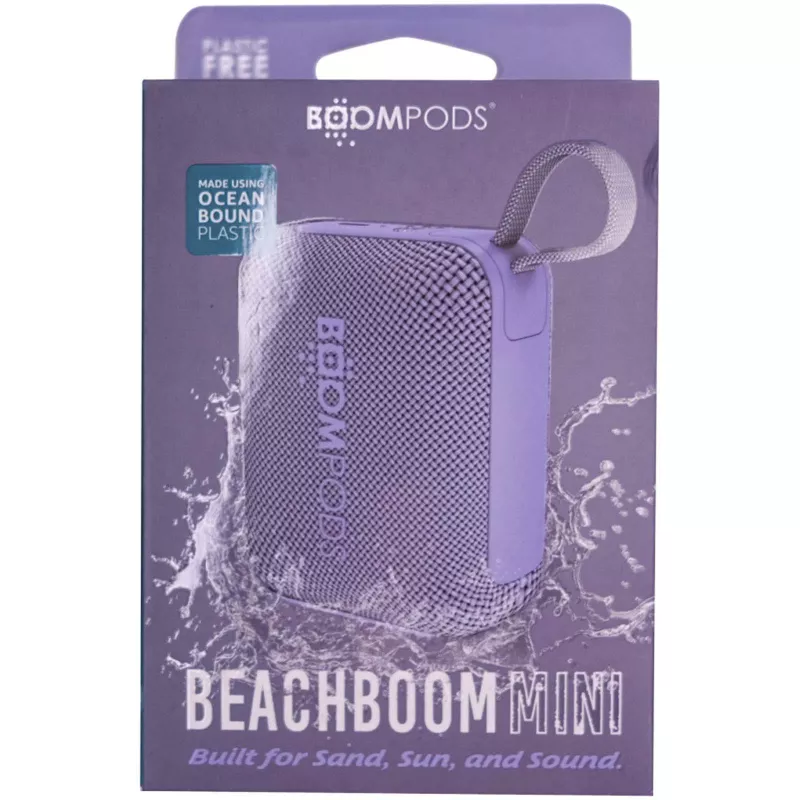 Wodoodporny minigłośnik Boompods Beachboom Mini 5W - Jasny fioletowy (12082935)