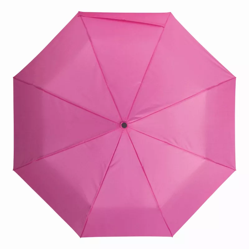 Automatyczny, wiatroodporny, kieszonkowy parasol BORA - ciemnoróżowy (56-0101282)
