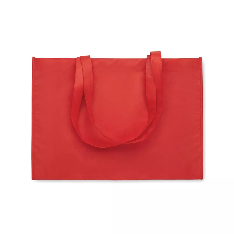 Torba na zakupy z włókniny RPET 80 g/m² KAIMONO - Czerwony (MO2193-05)