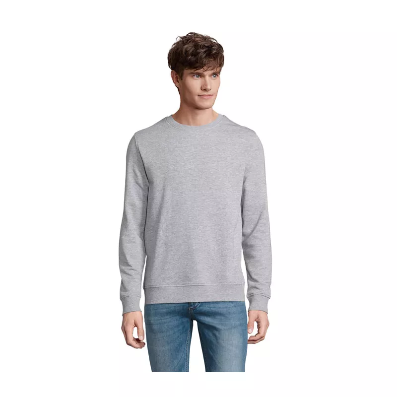 Bluza unisex organiczna 280 g/m² Sol's COMET - Szary Melanż 2 (S03574-GY)
