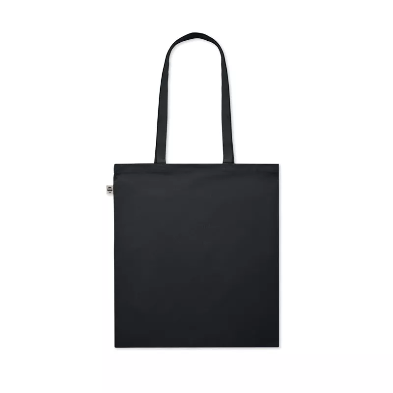 Torba na zakupy z bawełny organicznej 180 g/m² ONEL - Czarny (MO6711-03)
