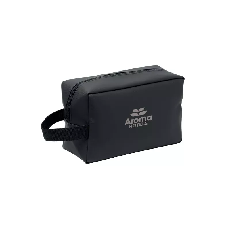 Kosmetyczka z RPET 600D z uchwytem DOPPKIT - Czarny (MO2860-03)