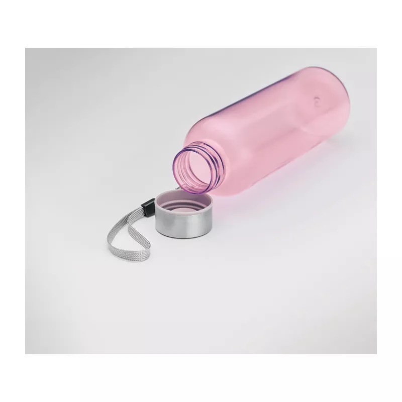 Butelka z RPET 500 ml UTAH RPET - Przezroczysty Rózowy (MO9910-31)