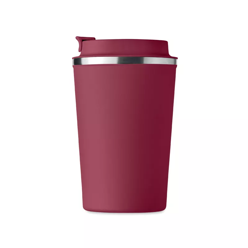 Kubek termiczny ze stali 350 ml BRACE - Burgund (MO6276-02)