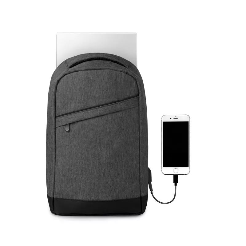 Plecak antykradzieżowy na laptopa 13" BERLIN - Czarny (MO9294-03)