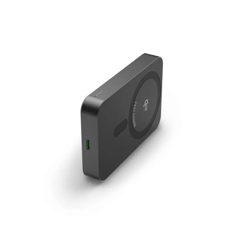 Magnetyczny power bank 10000 mAh Hama - czarny (VH037-03)