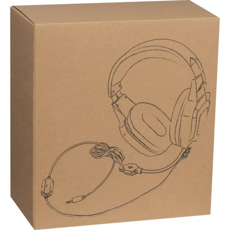 Zestaw słuchawkowy RAFFAELLA - czarny (3231603)