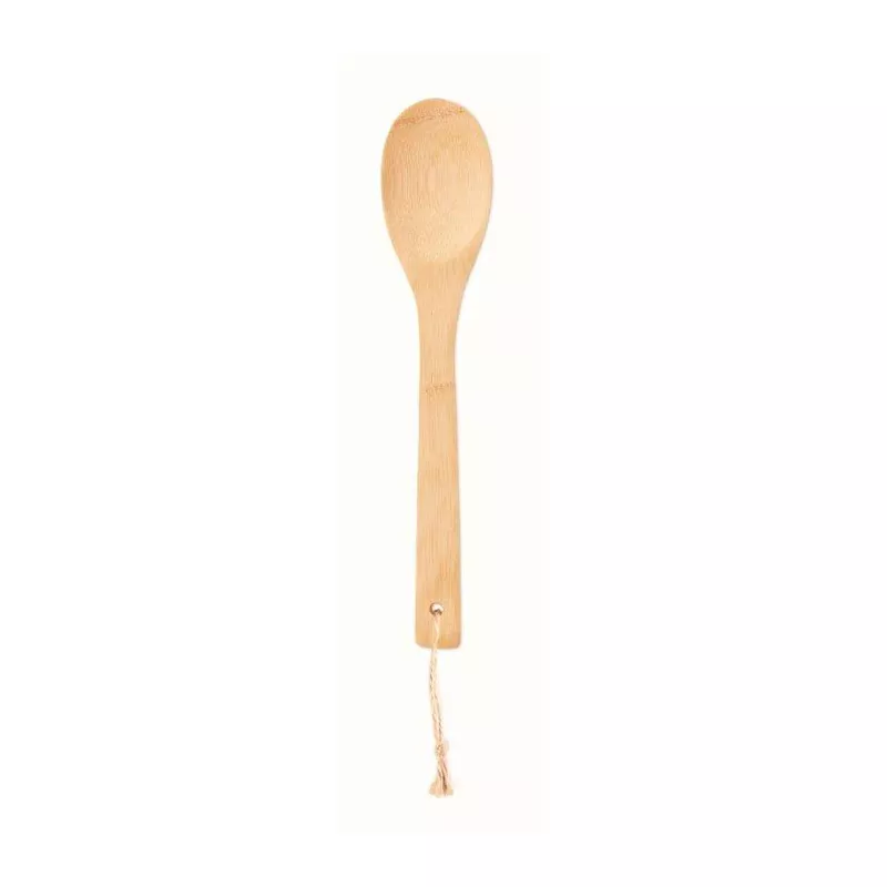 Łyżka do sałatki bambusowa MAYEN - Bezowy (MO9904-13)