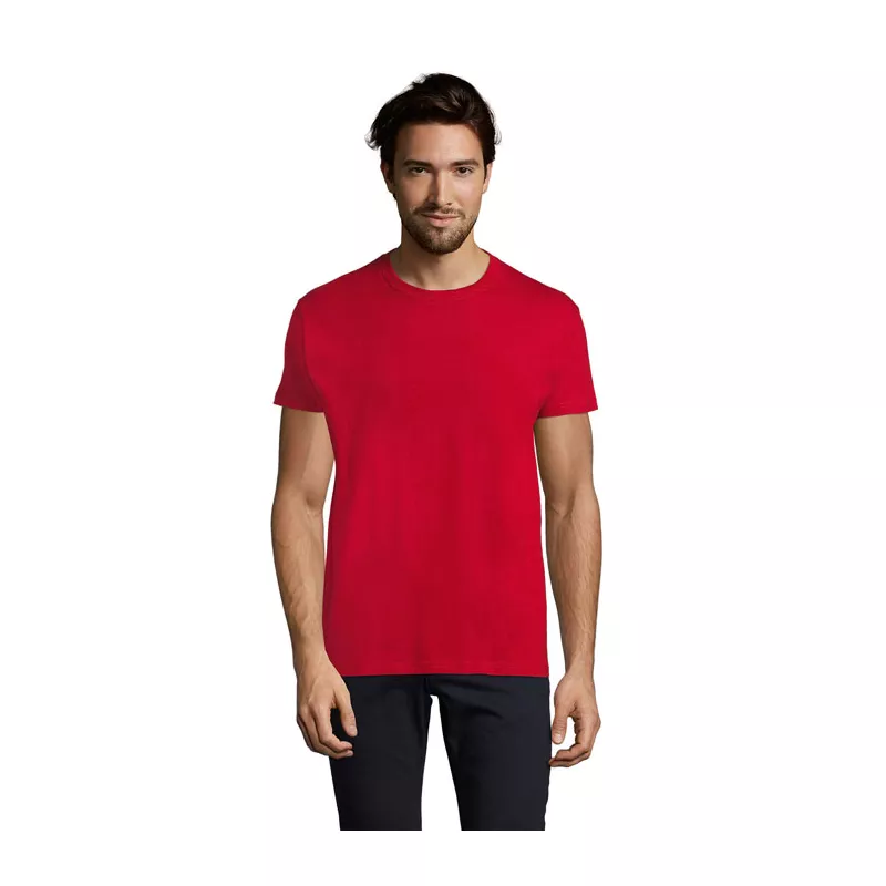 Koszulka męska bawełniana 190 g/m² Sol's IMPERIAL - Tango Red (S11500-TA)