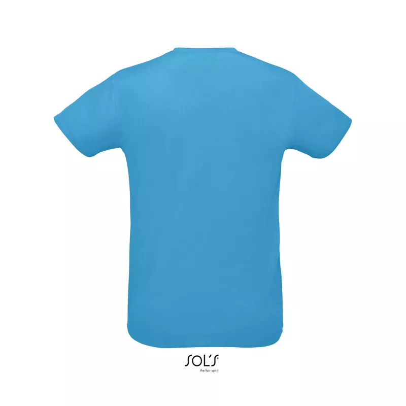 Koszulka sportowa unisex 130 g/m² Sol's SPRINT - Aqua (S02995-AQ)