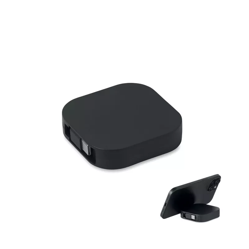 Kabel zwijany USB-C 100W LINEA 100 - Czarny (MO2924-03)