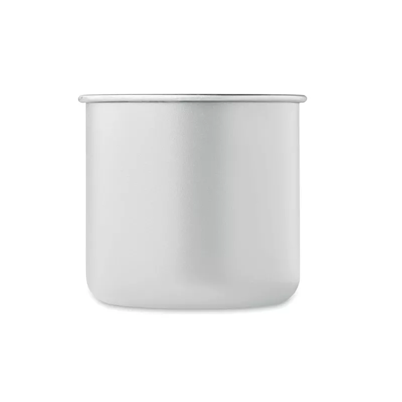 Kubek ze stali z recyklingu 300 ml CARIBU - Bialy (MO2226-06)
